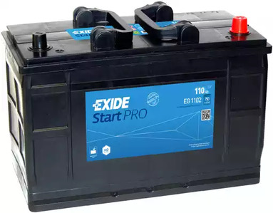 Стартерная аккумуляторная батарея startpro EXIDE EG1102